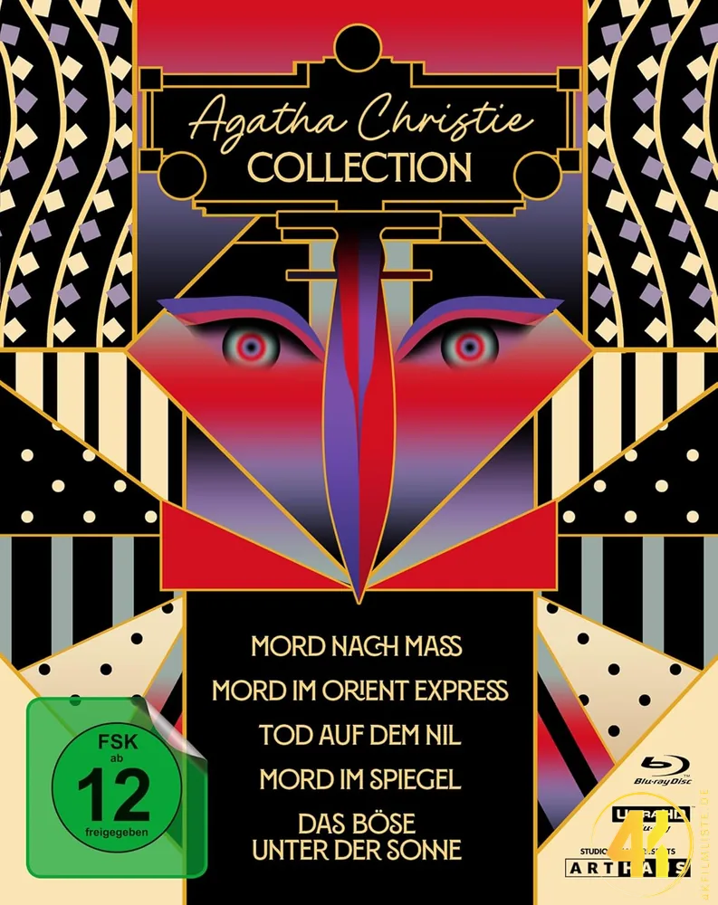 Agatha Christie 5 Movie Edition 4K Blu-ray Ultra HD Blu-ray Disc