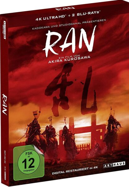 Akira Kurosawas RAN (Special Edition) – 4K Blu-ray (UHD + Blu-ray Disc + Bonus Blu-ray)