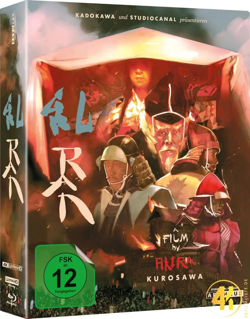 Akira Kurosawas RAN Special Edition 4K Blu-ray UHD Keep Case Ultra HD Blu-ray Disc