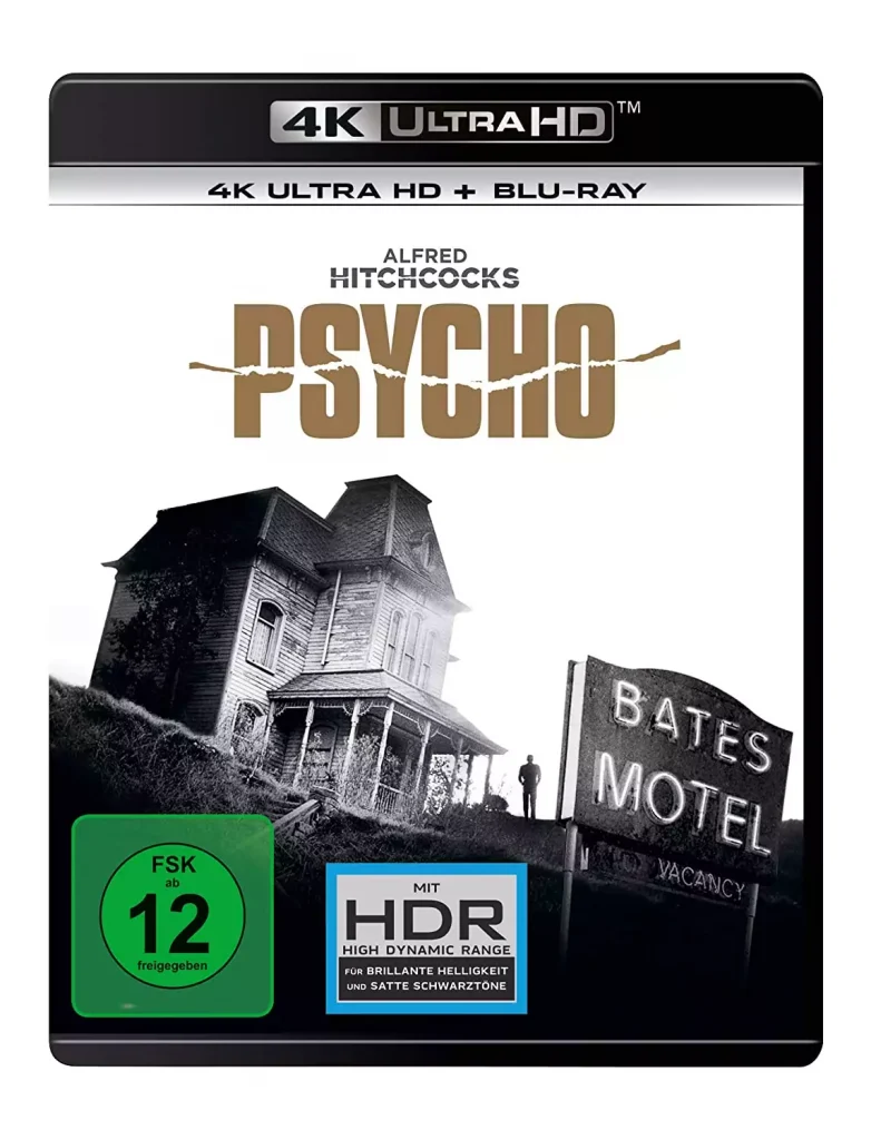 Alfred Hitchcocks Psycho - 4K Blu-ray Disc im UHD Keep Case (Bates Hotel Cover)