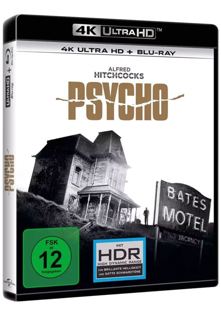 Psycho – 4K Blu-ray (UHD + Blu-ray Disc)