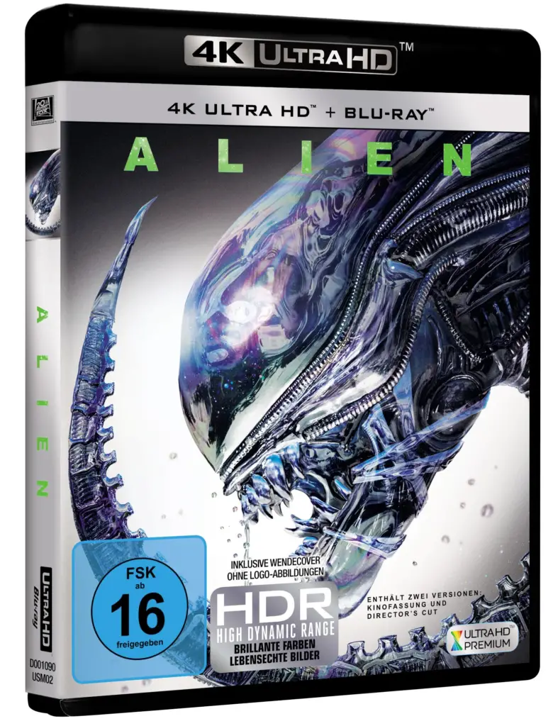 Alien 40th Anniversary Edition auf 4K UHD Blu-ray Disc
