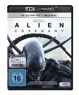 Alien Covenant 4K Blu-ray UHD Blu-ray Disc