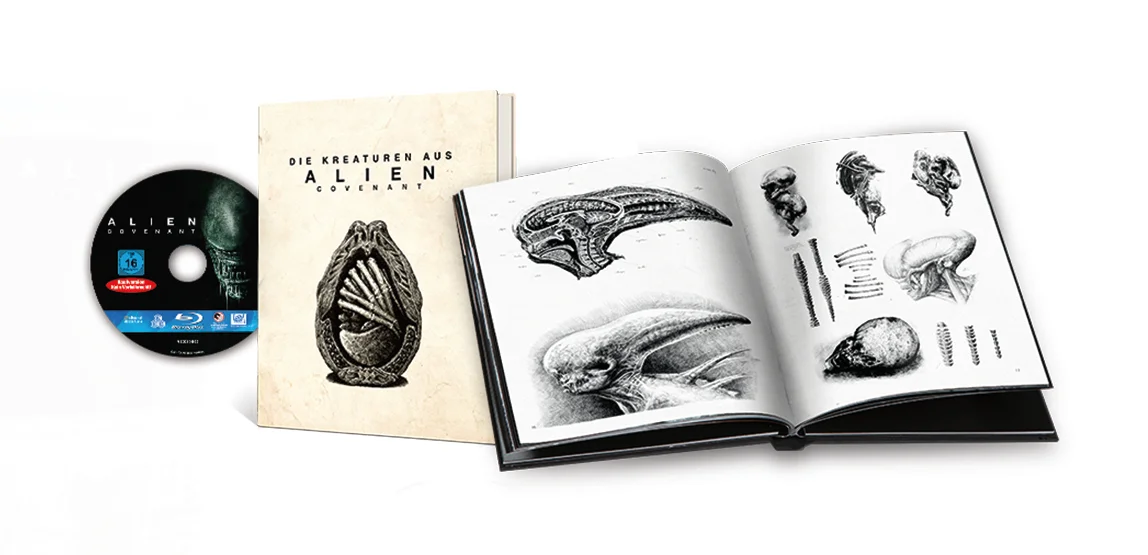 Alien Covenant als Blu-ray-Mediabook