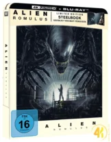 Alien Romulus 4K Steelbook Seitenansicht Ultra HD Blu-ray Disc