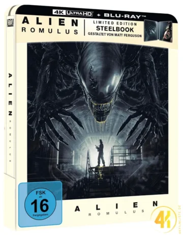Alien: Romulus (Cover B) – 4K Steelbook (UHD + Blu-ray Disc)