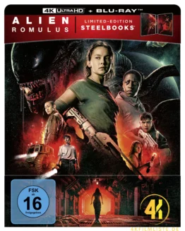 Alien Romulus 4K Steelbook Ultra HD Blu-ray Disc