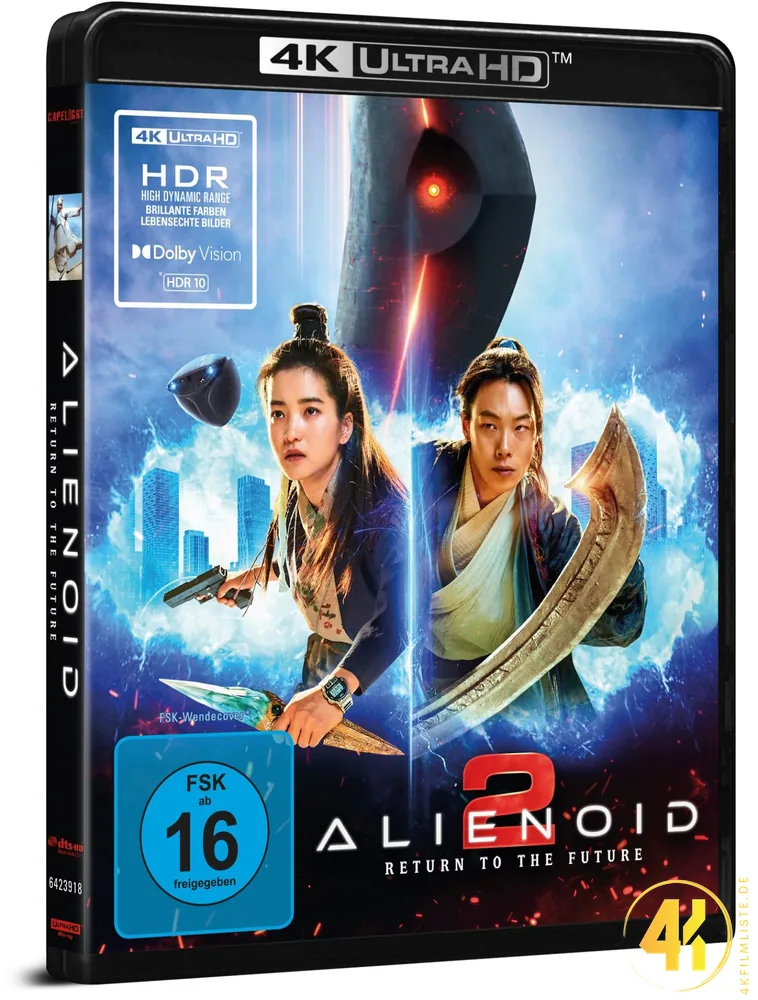 Alienoid 2 The Return to the Future 4K Blu-ray Ultra HD Blu-ray Disc