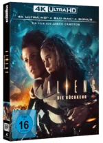 Aliens Die Rückkehr 4K Ultra HD Blu-ray Disc Deutsches Cover
