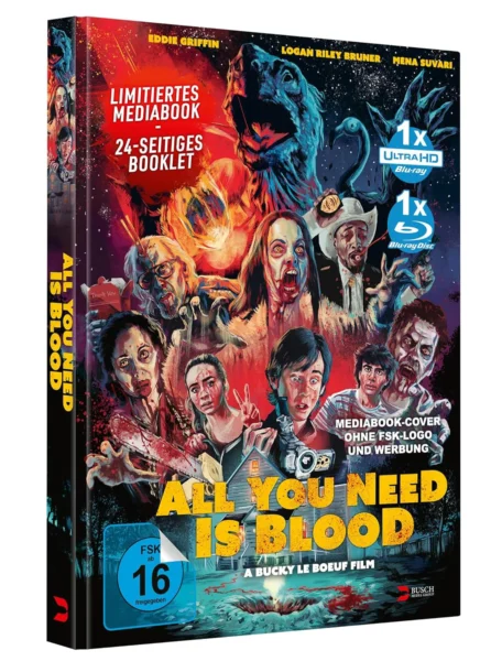 All You Need Is Blood – 4K Mediabook (UHD + Blu-ray Disc)