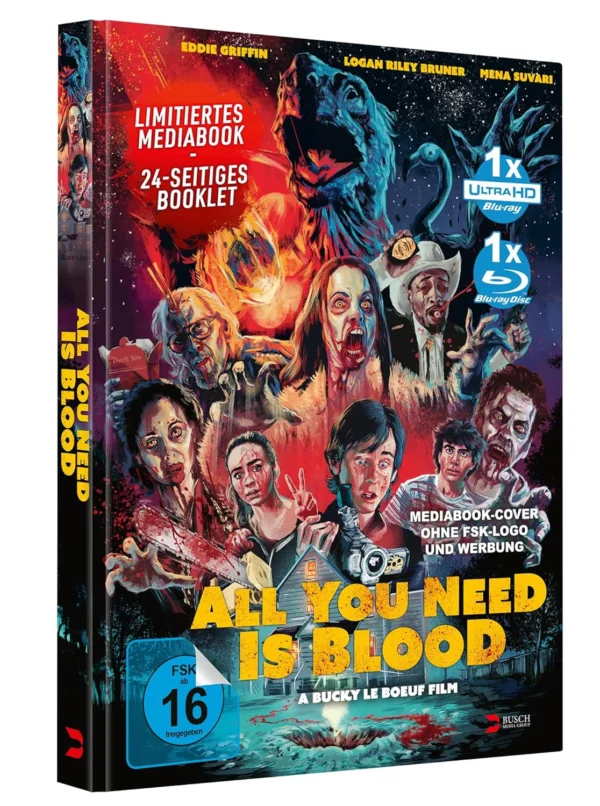 All You Need Is Blood – 4K Mediabook (UHD + Blu-ray Disc)