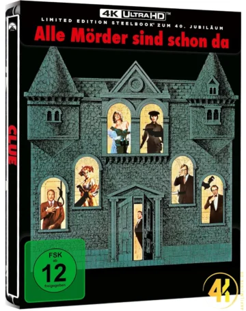 Alle Mörder sind schon da – 4K Steelbook (UHD Blu-ray Disc)