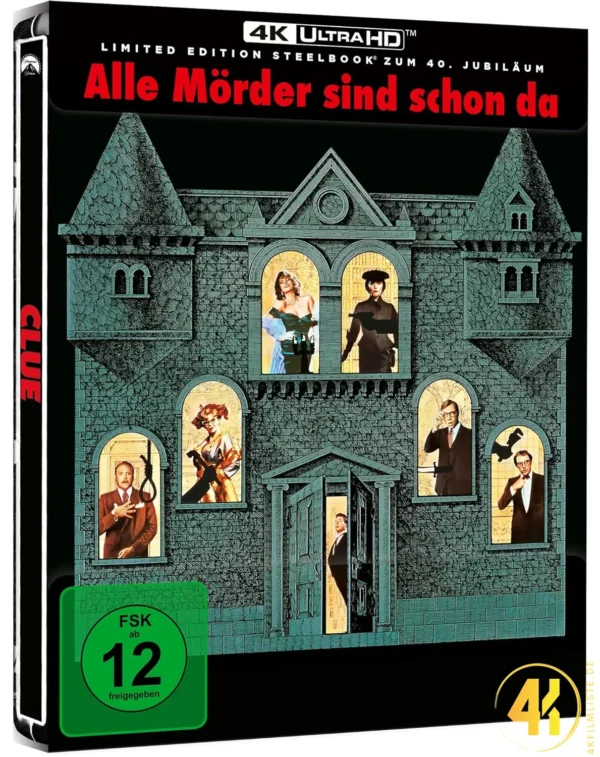 Alle Mörder sind schon da – 4K Steelbook (UHD Blu-ray Disc)