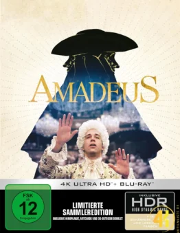 Amadeus Frontcover UHD Keep Case Ultra HD Blu-ray Disc