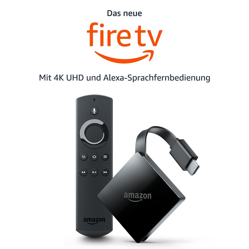 Amazon Fire TV mit Alexa Sprachsteuerung