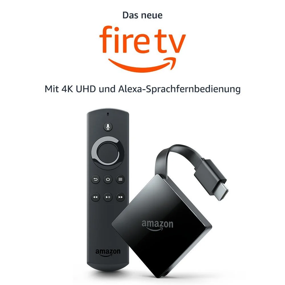 Amazon Fire TV mit Alexa Sprachsteuerung