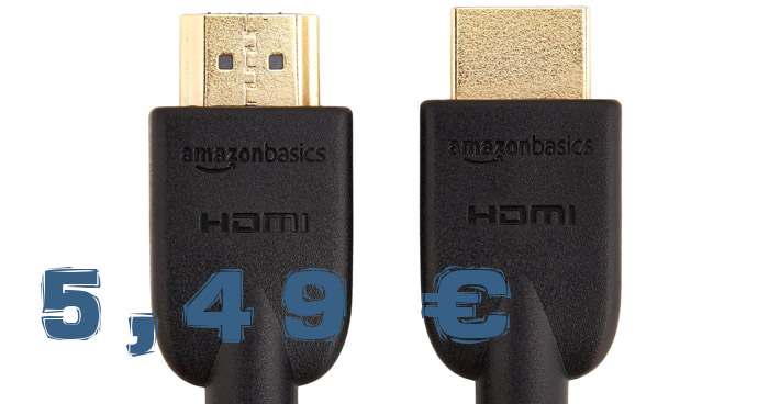 HDMI 2.0-Kabel für 5,49 € – 1,8 Meter Hochgeschwindigkeits-Kabel im Angebot