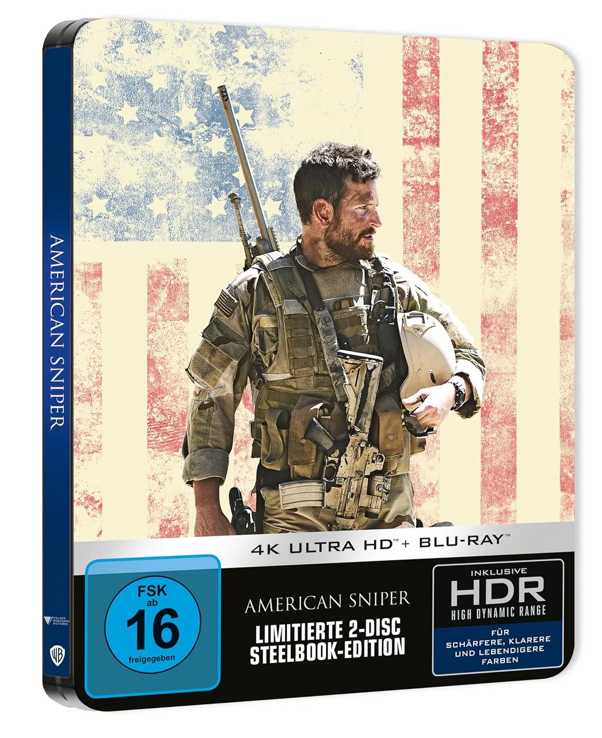 American Sniper – 4K Steelbook (UHD + Blu-ray Disc)
