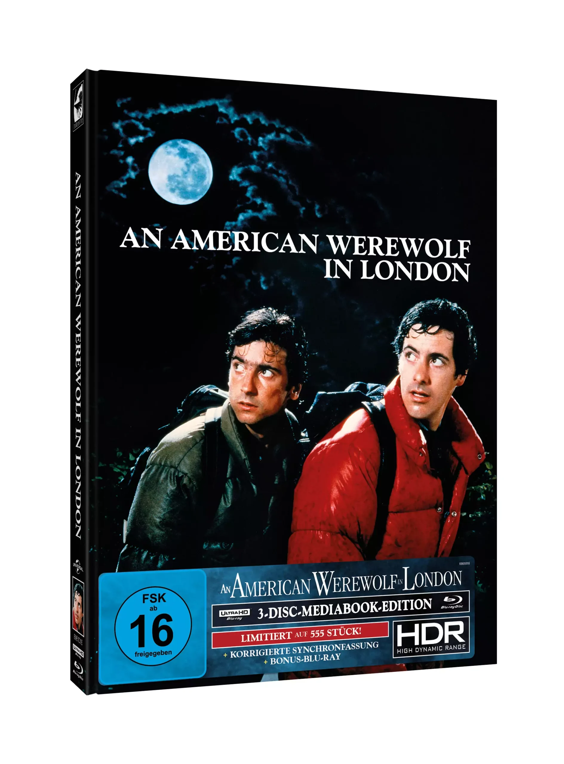 An American Werewolf in London – 4K Mediabook (US Artwork) (UHD + Blu-ray Disc + Bonus Blu-ray)