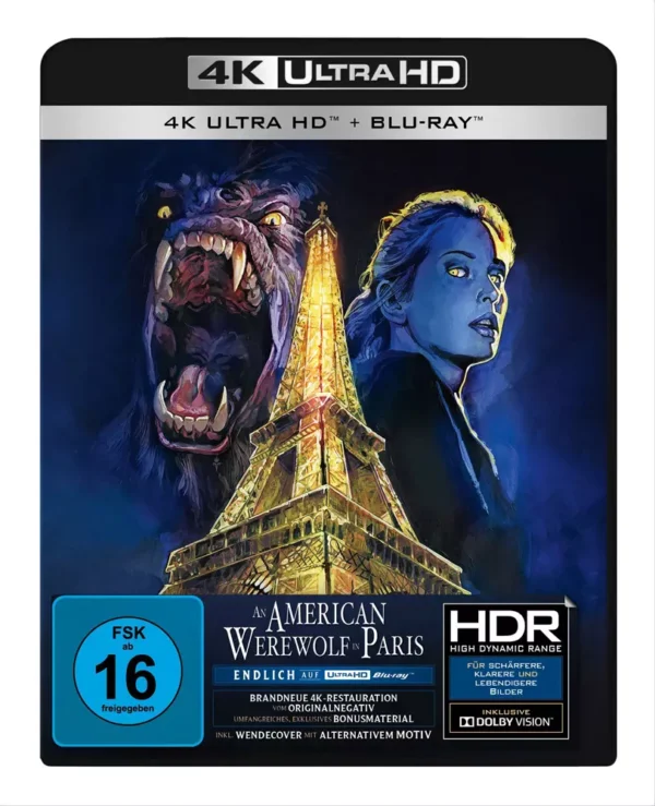 An American Werewolf in Paris – 4K Blu-ray (UHD + Blu-ray Disc)