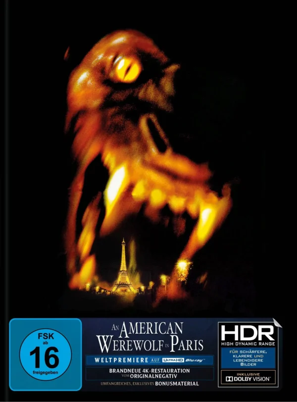 An American Werewolf in Paris – 4K Mediabook C (UHD + Blu-ray Disc)