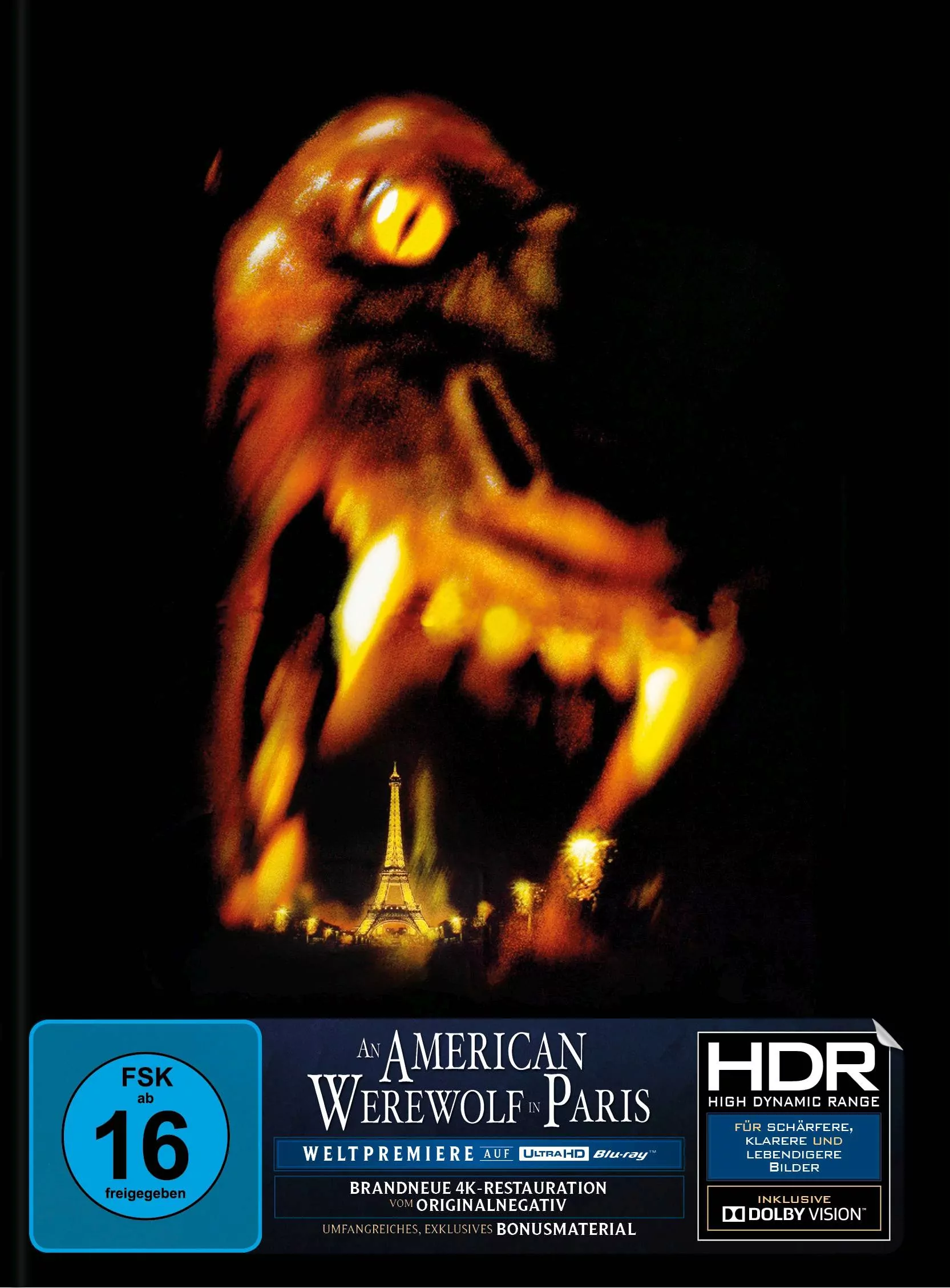 An American Werewolf in Paris – 4K Mediabook C (UHD + Blu-ray Disc)