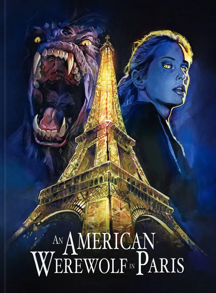 An American Werewolf in Paris mit Dolby Vision HDR (Timo Würz Cover) im 4K Mediabook (Frontcover ohne FSK Logo)