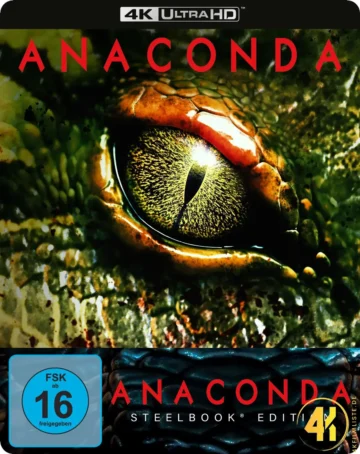 Anaconda – 4K Steelbook (UHD Blu-ray Disc)