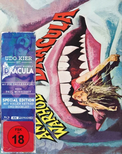 Andy Warhol’s Dracula – 4K Mediabook A (UHD + Blu-ray Disc)