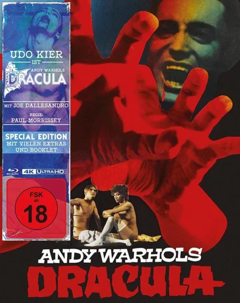 Andy Warhol’s Dracula – 4K Mediabook C (UHD + Blu-ray Disc)