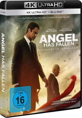 Angel Has Fallen 4K Blu-ray Disc Cover (Frontcover) mit Gerard Butler