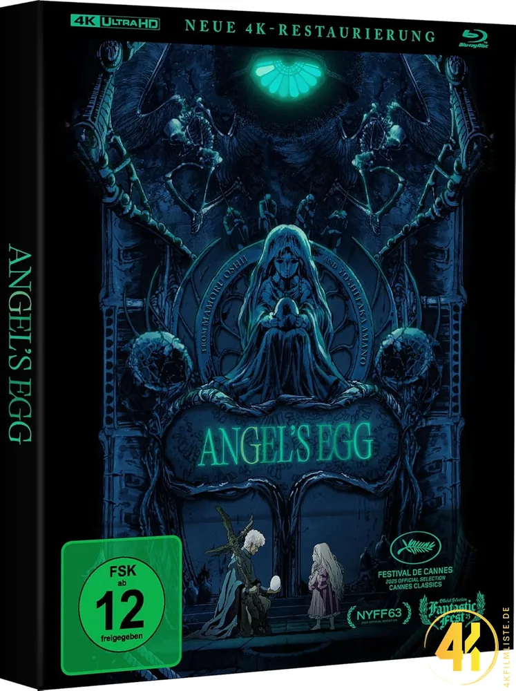 Angels Egg finales Artwork 4K Blu-ray Ultra HD Blu-ray Disc
