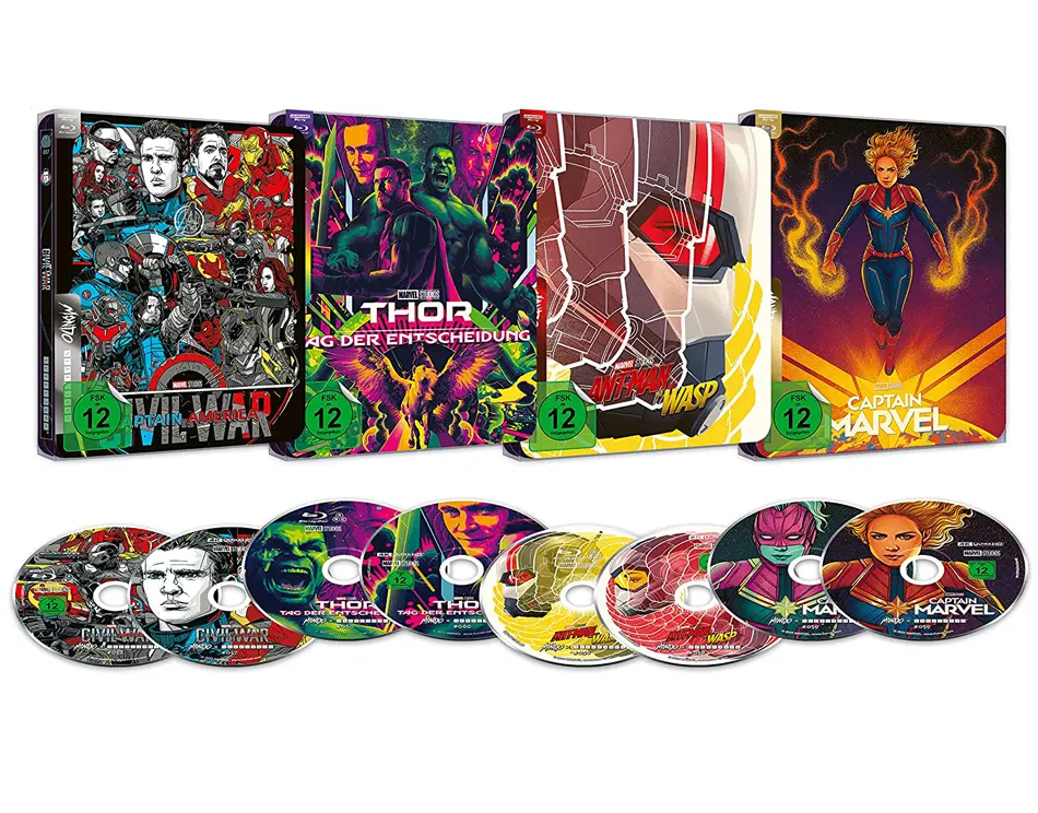 Ant-Man and the Wasp - 4K Mondo Steelbook Sammlung mit anderen Mondo Sondereditionen