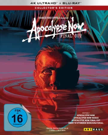 Frontcover mit Martin Sheen vom 4K UHD Pappschuber zu Apocalypse Now (Final Cut)