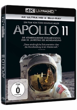 Apollo 11 im 4K UHD Blu-ray Disc Keep Case