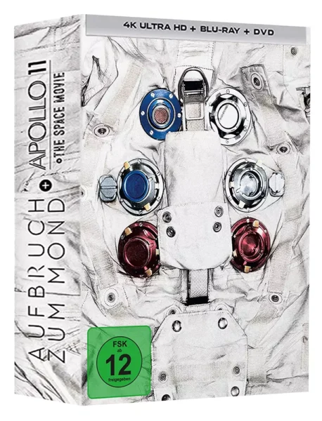 Aufbruch zum Mond + Apollo 11 + The Space Movie – 4K Mediabook (UHD + Blu-ray Disc + DVD)