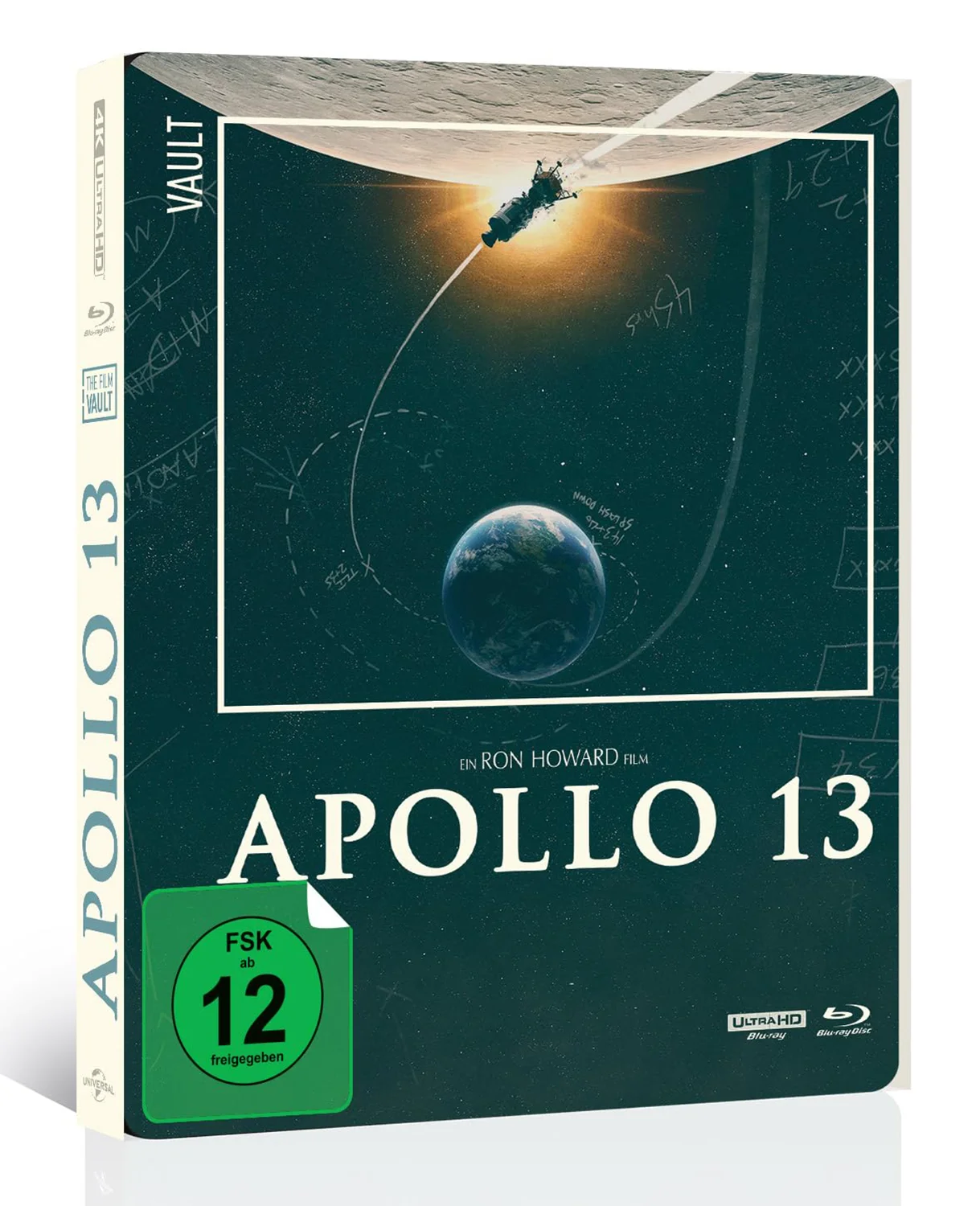 Apollo 13 – 4K Steelbook (2024) (UHD + Blu-ray Disc)