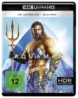 Aquaman 4K Blu-ray UHD Blu-ray Disc