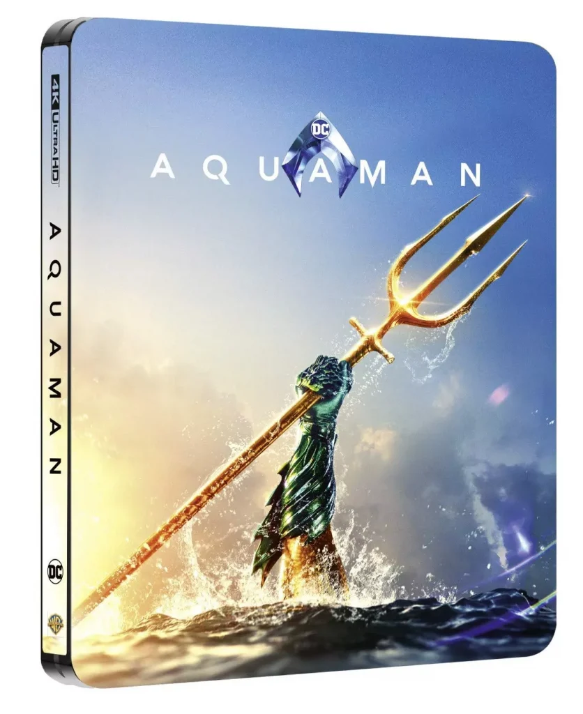 Aquaman 4K Steelbook (UHD + Blu-ray Disc) (Frontcover ohne FSK)