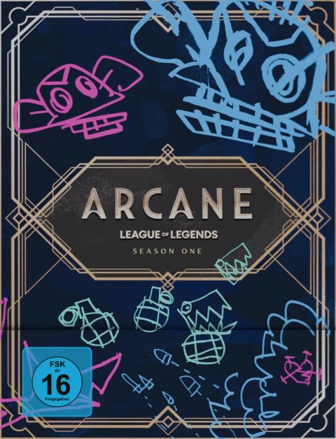 Arcane: League of Legends (Deluxe Edition) (Staffel 1) – 4K Digipak (UHD + Blu-ray Disc)