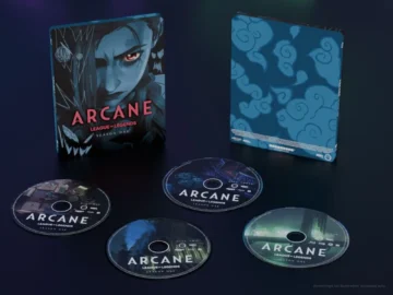 Arcane League of Legends 4K Steelbook Backcover