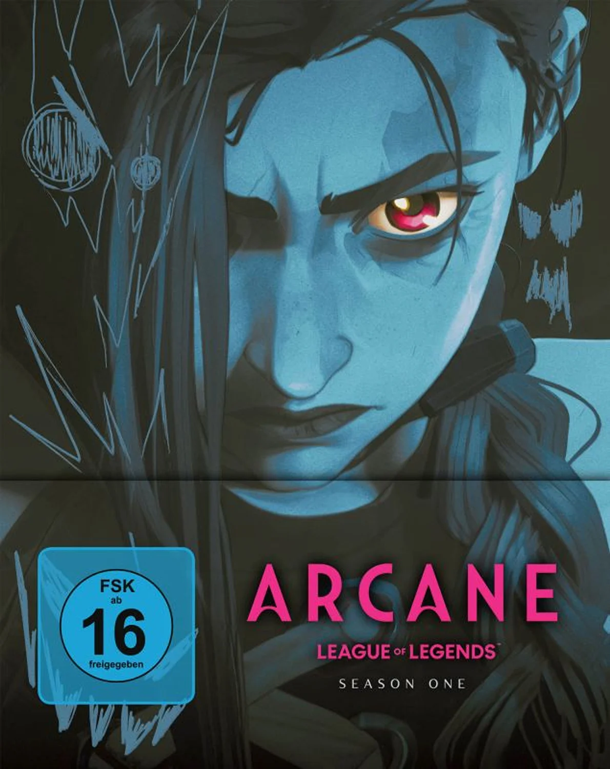 Arcane: League of Legends (Staffel 1) – 4K Steelbook (UHD + Blu-ray Disc)