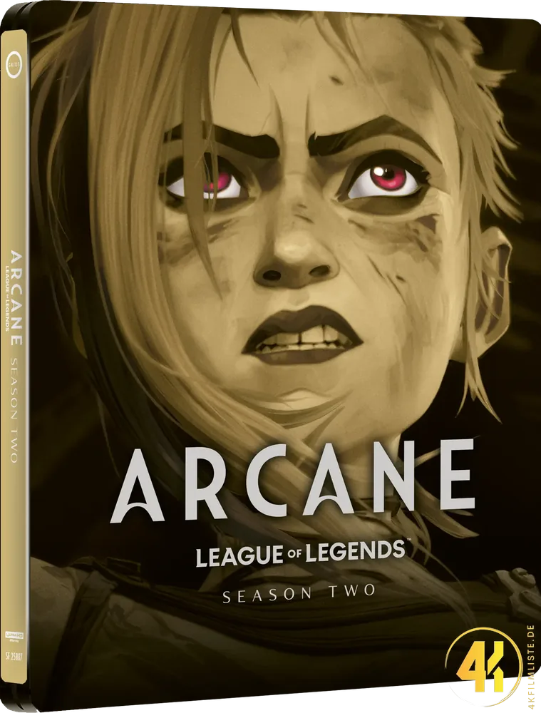 Arcane Season 2 4K Steelbook Ultra HD Blu-ray Disc