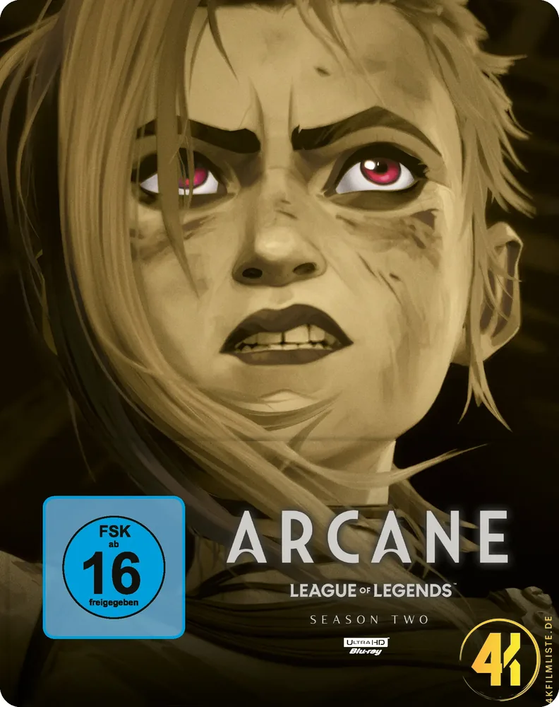 Arcane Staffel 2 Frontcover 4K Steelbook Ultra HD Blu-ray Disc