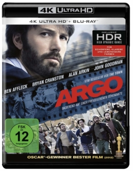 Argo 4K Blu-ray Disc (Deutsches Cover)
