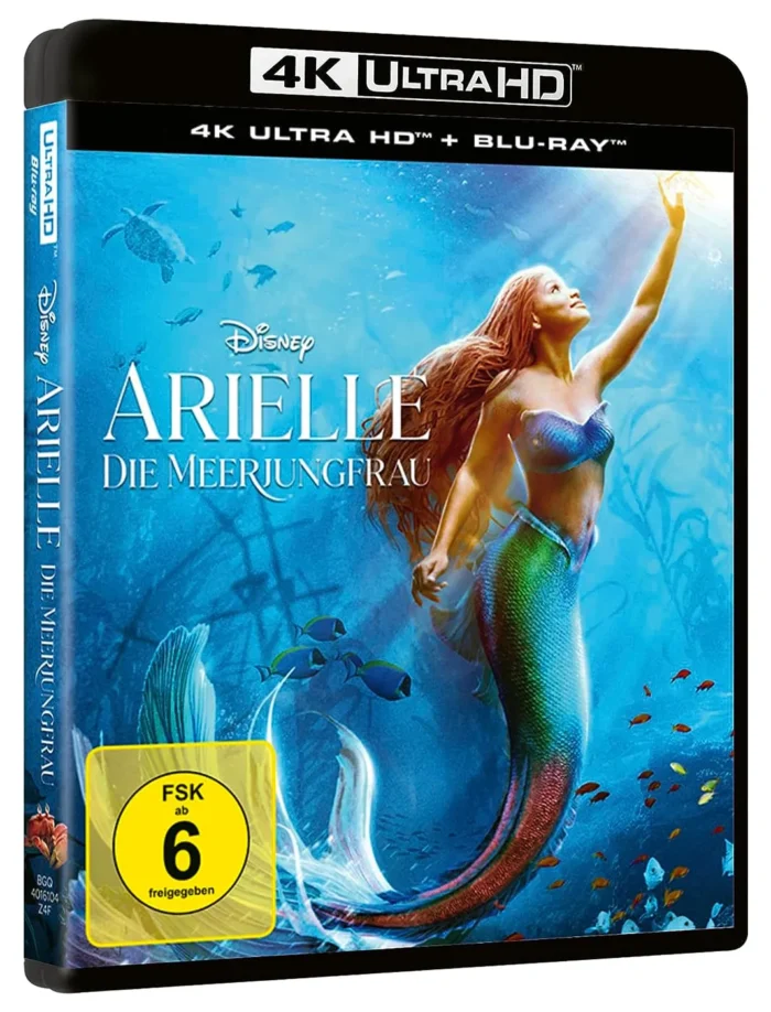 Arielle, die Meerjungfrau (2023) – 4K Blu-ray (UHD + Blu-ray Disc)