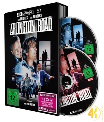 Arlington Road – 4K Mediabook (UHD + Blu-ray Disc)