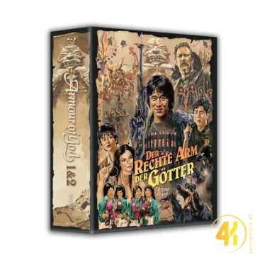 Armour of God (2 Movie Schuber Edition) (Cover B) – 4K Mediabook (UHD + Blu-ray Disc)