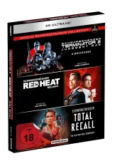 Arnold Schwarzenegger 3 Movie Film Collection (4K Blu-ray) mit Total Recall, Red Heat und Terminator 2