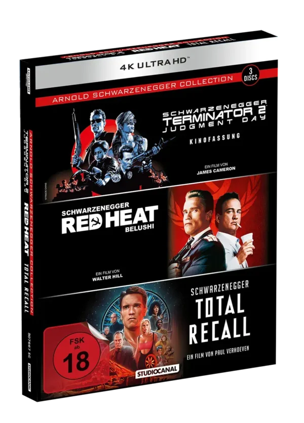 Arnold Schwarzenegger Collection – 4K Blu-ray (UHD Blu-ray Disc)
